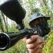 mascara paintball