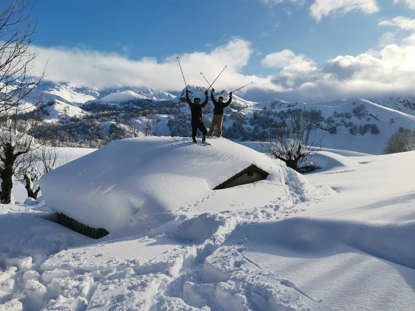 Rutas con raquetas de nieve en Asturias